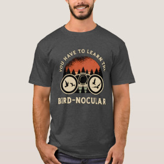 Bird Watchinghe BirdNocular Retro Bird Watcher Spa T-Shirt