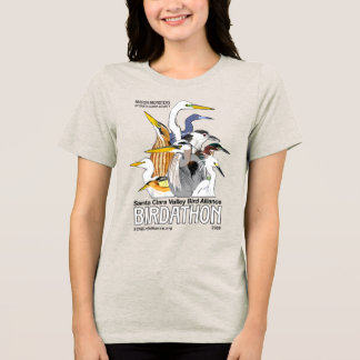 Birdathon 2026 T-Shirt Damen Tri-Blend Shirt