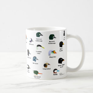 BIRDFACE Enten-Tasse (mit Aufklebern) Kaffeetasse