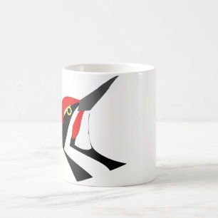 BirdFace Pileated Tasse