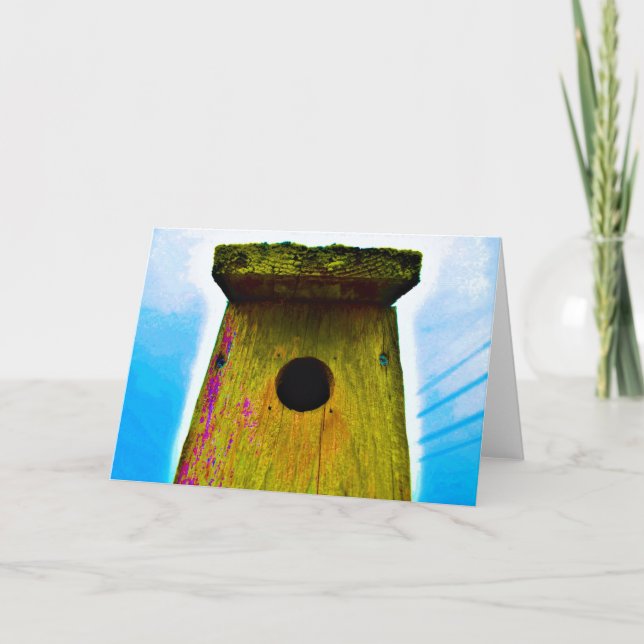Birdhouse / Art, carte (Devant)