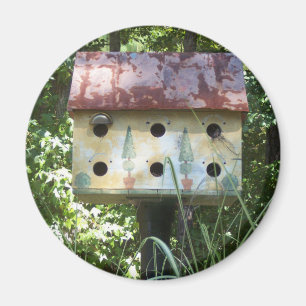 Birdhouse in der Sonne Magnet