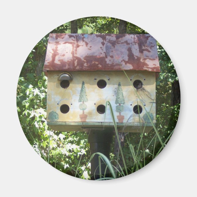 Birdhouse in der Sonne Magnet (Vorne)