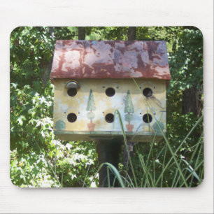Birdhouse in der Sonne Mousepad