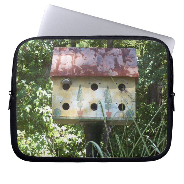 Birdhouse Laptopschutzhülle (Vorderseite)