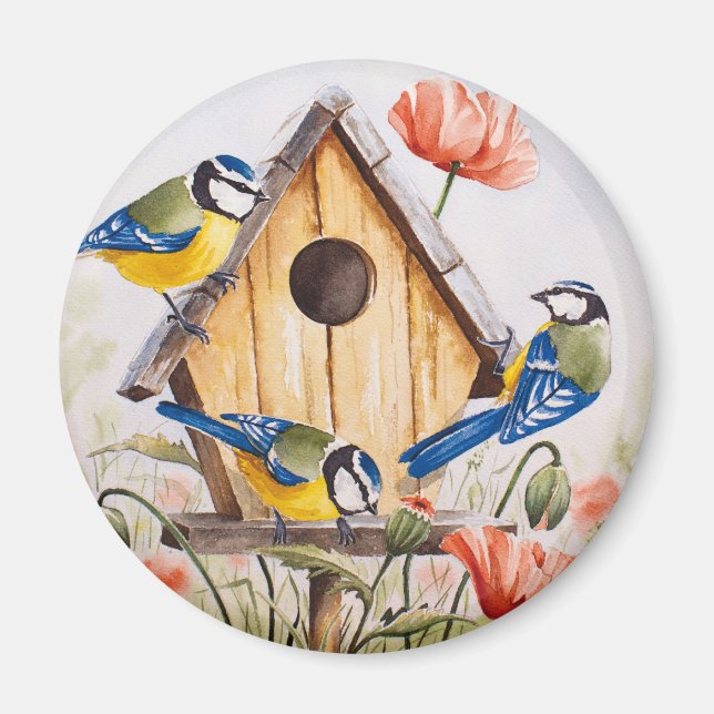 Birdhouse Magnet (Vorne)