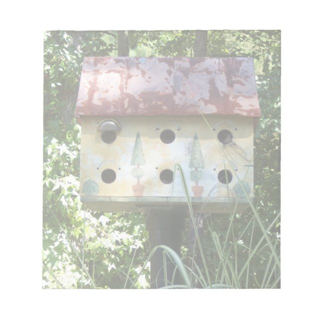Birdhouse Notizblock (Vorderseite)