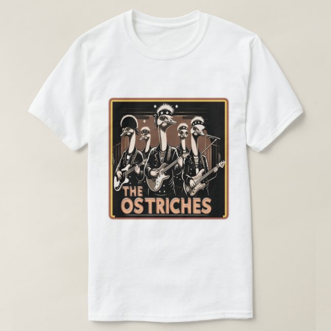 Birdhouse Rock Tee - Ostrich Band  (Design vorne)
