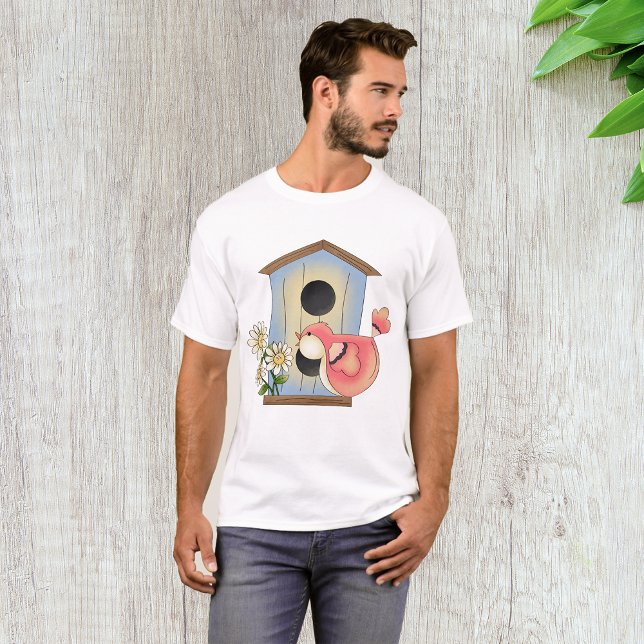 Birdhouse und Bird T-Shirt (Von Creator hochgeladen)