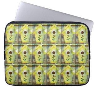 Birdhouse von Shirley Taylor Laptopschutzhülle