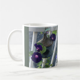 Birdhouse With Morning Glory Kaffeetasse