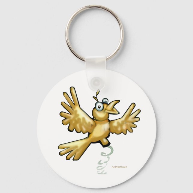 Birdie Schlüsselanhänger (Vorderseite)