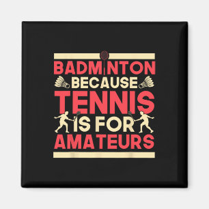 Birdie Shuttle Badminton weil Tennis für Ama ist Magnet