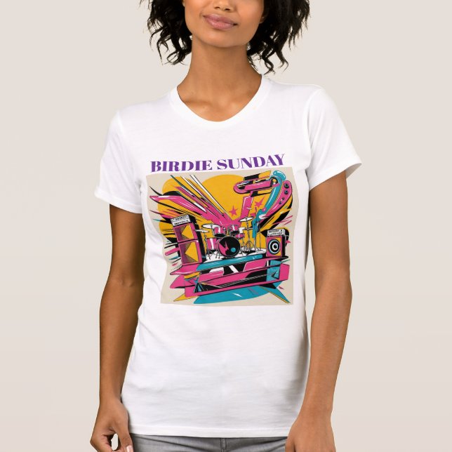 Birdie Sonntag 1 T-Shirt (Vorderseite)