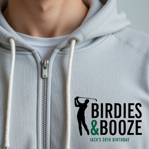 Birdies & Booze Erwachsenen-Golfclub-Mitgliedsgebu Hoodie