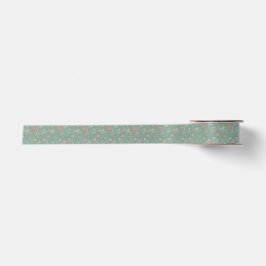 Birdies Green Satinband