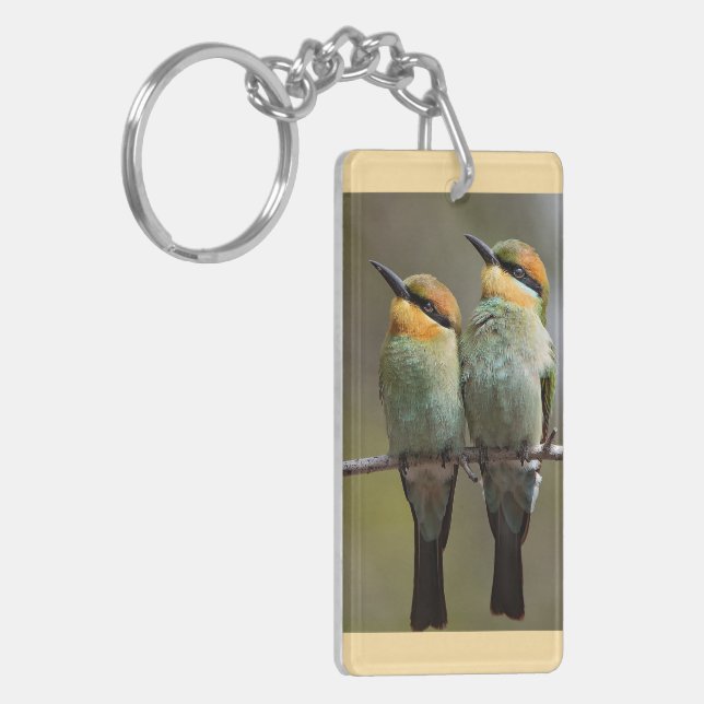 Birdies sieht so aus schlüsselanhänger (Vorderseite links)