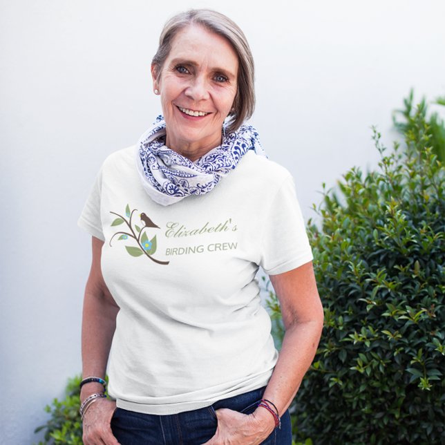 Birding Crew Birthday T-Shirt (Von Creator hochgeladen)