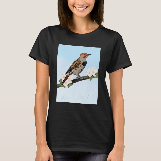 Birdlover Birdwatcher T-Shirt (Vorderseite)