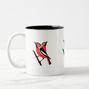 BirdLovers Zweifarbige Tasse