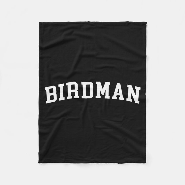 Birdman  fleecedecke (Vorderseite)