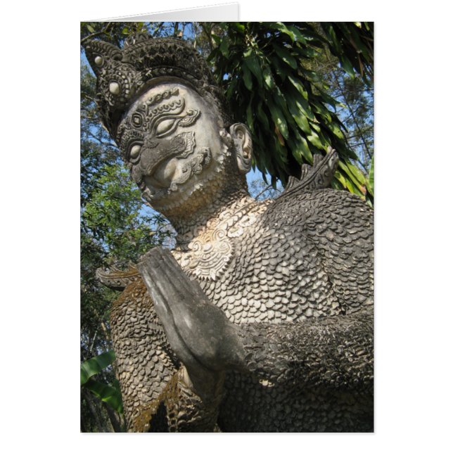 Birdman Wai ... Nong Khai, Isaan, Thailand Card (Vorne)