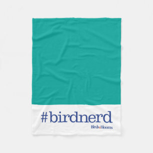 #birdnerd fleecedecke