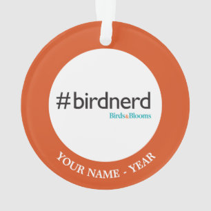 #BirdNerd Ornament