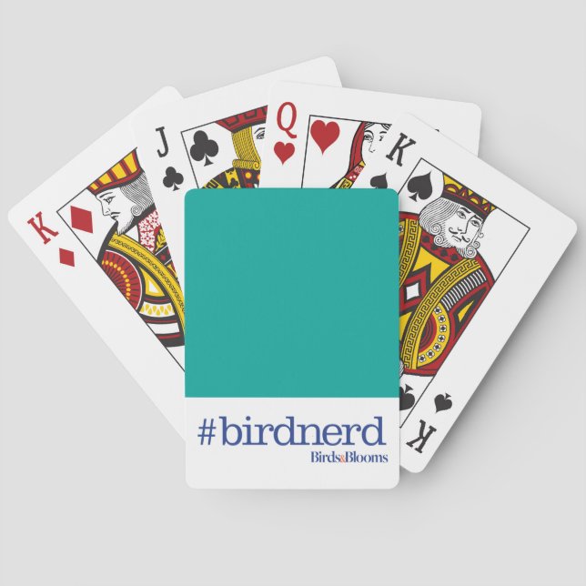 #birdnerd spielkarten (Rückseite)