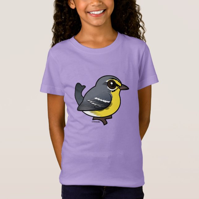 Birdorable Adelaide's Warbler T-Shirt (Vorderseite)