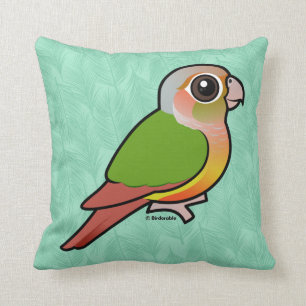 Birdorable Ananas Grünes-cheeked Conure Kissen