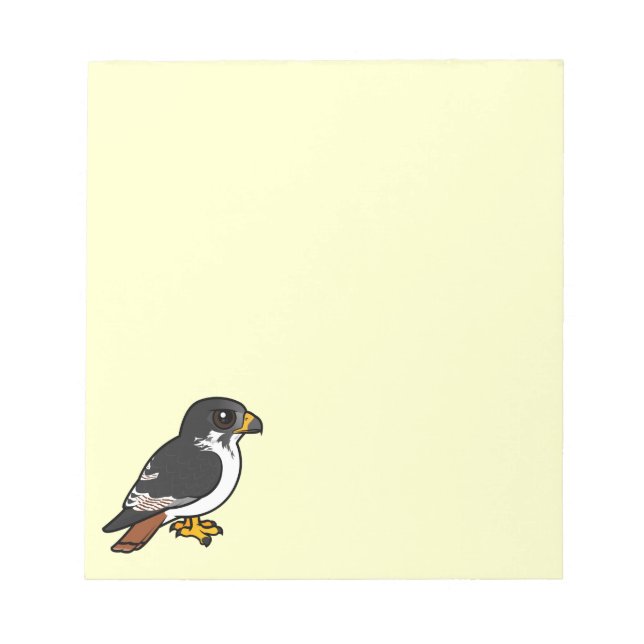 Birdorable Augur Buzzard Notizblock (Vorderseite)