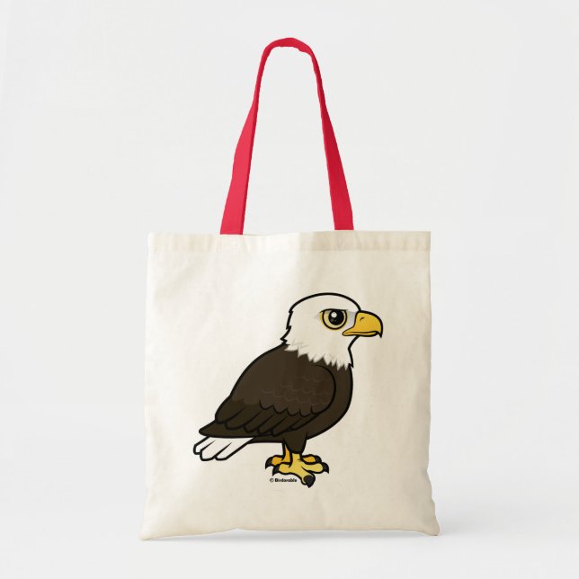 Birdorable Bald Eagle Tragetasche (Vorne)