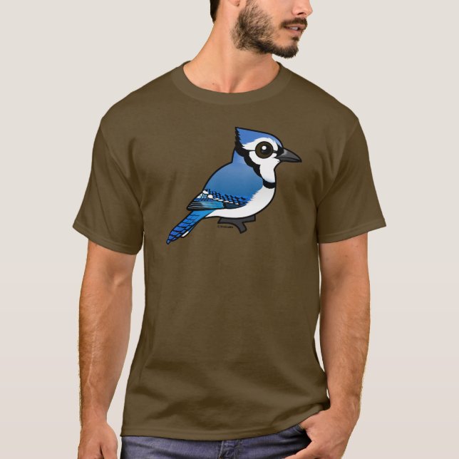 Birdorable Blau-Jay T-Shirt (Vorderseite)