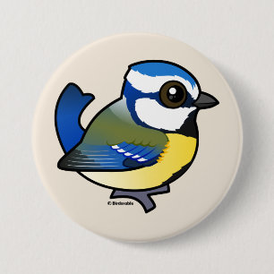 Birdorable Blue Tit Button