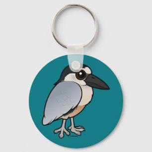 Birdorable Boot-berechnete Reiher Schlüsselanhänger