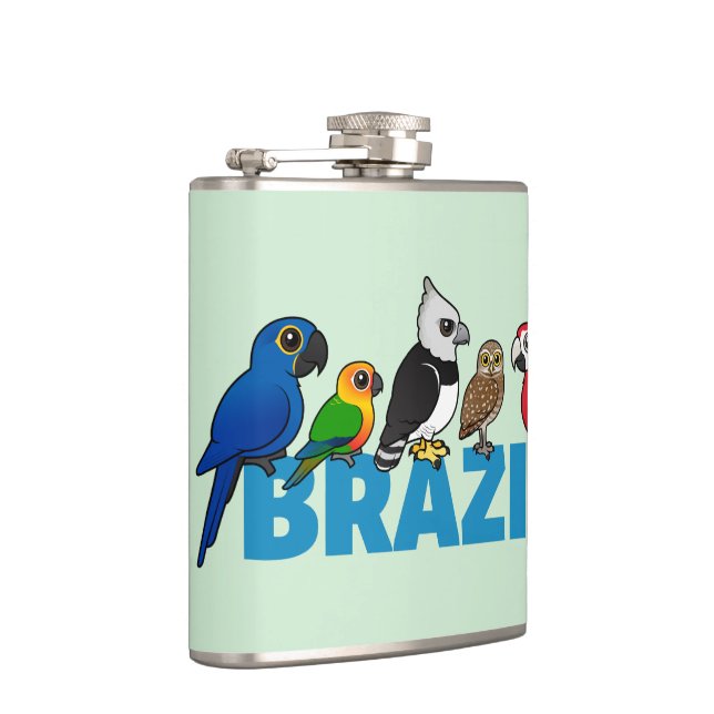 Birdorable Brasilien Flachmann (Rechts)