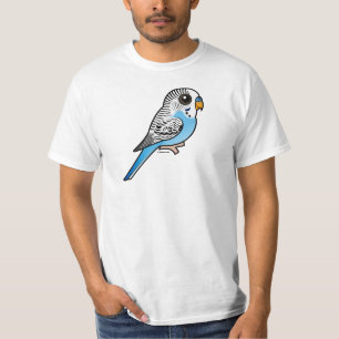Birdorable Budgie Blau T-Shirt