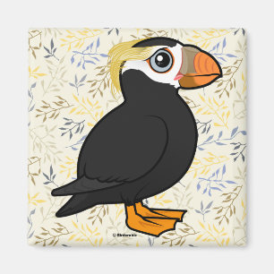 Birdorable büscheliger Papageientaucher Magnet