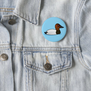 Birdorable Canvasback Button