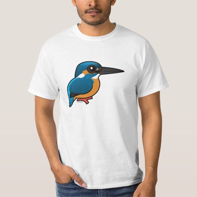 Birdorable Common-Eisvogel T-Shirt (Vorderseite)