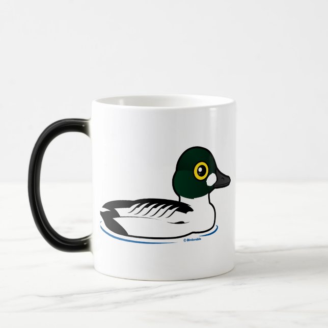 Birdorable CommonGoldeneye Verwandlungstasse (Links)