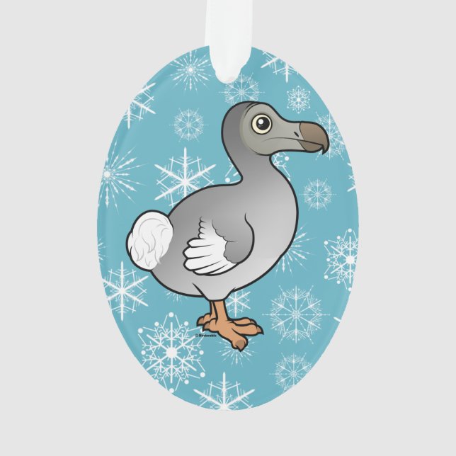 Birdorable Dodo Ornament (Rückseite)