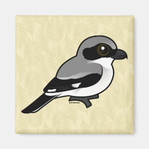 Birdorable Dummkopf Shrike Magnet