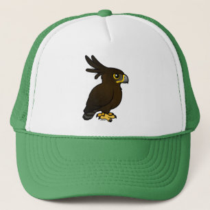 Birdorable Eagle Lang-mit Haube Truckerkappe