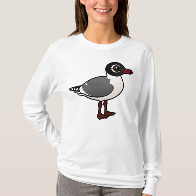 Birdorable Franklins Möve T-Shirt (Vorderseite)