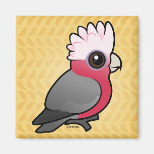 Birdorable Galah Magnet