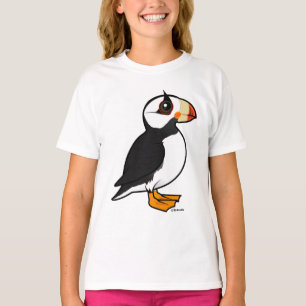 Birdorable gehörnter Papageientaucher T-Shirt