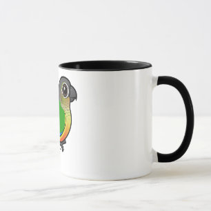 Birdorable Gelb-versah Conure mit Seiten Tasse