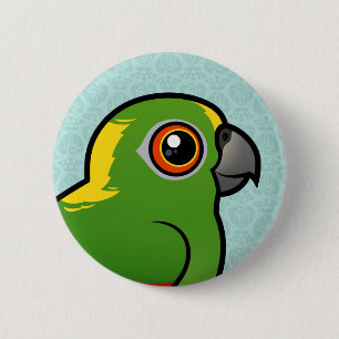 Birdorable Gelber-naped Papagei Button